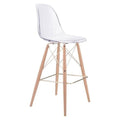 Clear and Gold Bar Stool Q802678