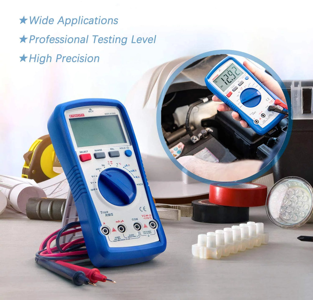 6000 Counts Digital Multimeter U6682