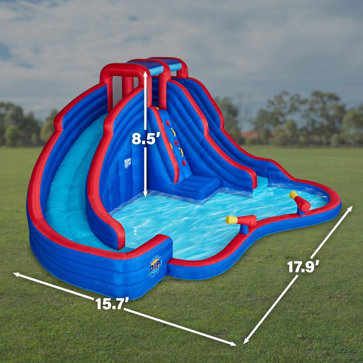 Inflatable Water Slide & Pool S780