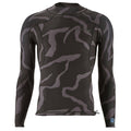 XXL Tiger Tracks Camo Ink Black Long-Sleeve Top G76205
