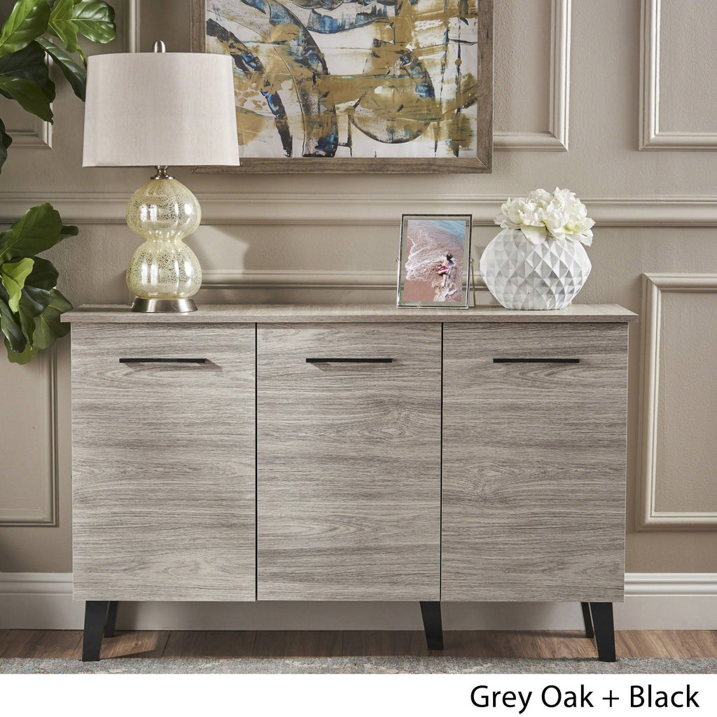 Grey Wood Cabinet J161