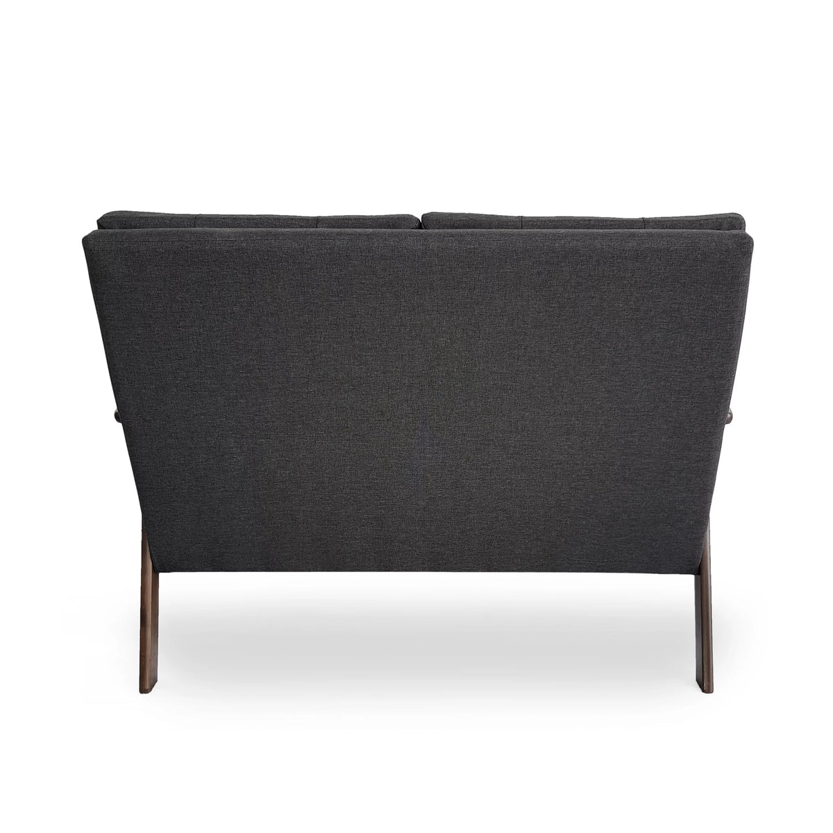 Charcoal Gray Fabric 2 Piece Sofa and Loveseat W991011
