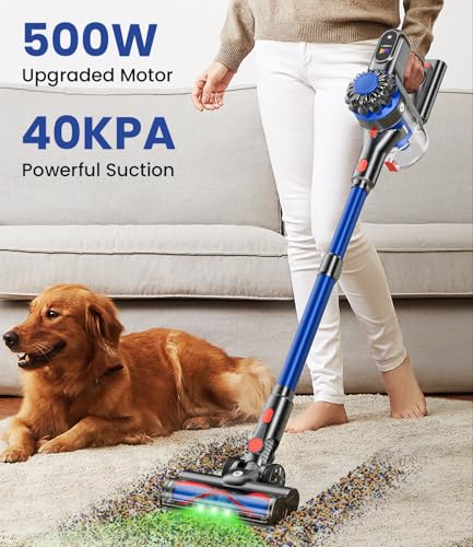 500W 40Kpa Cordless Stick Vacuum Cleaner H665