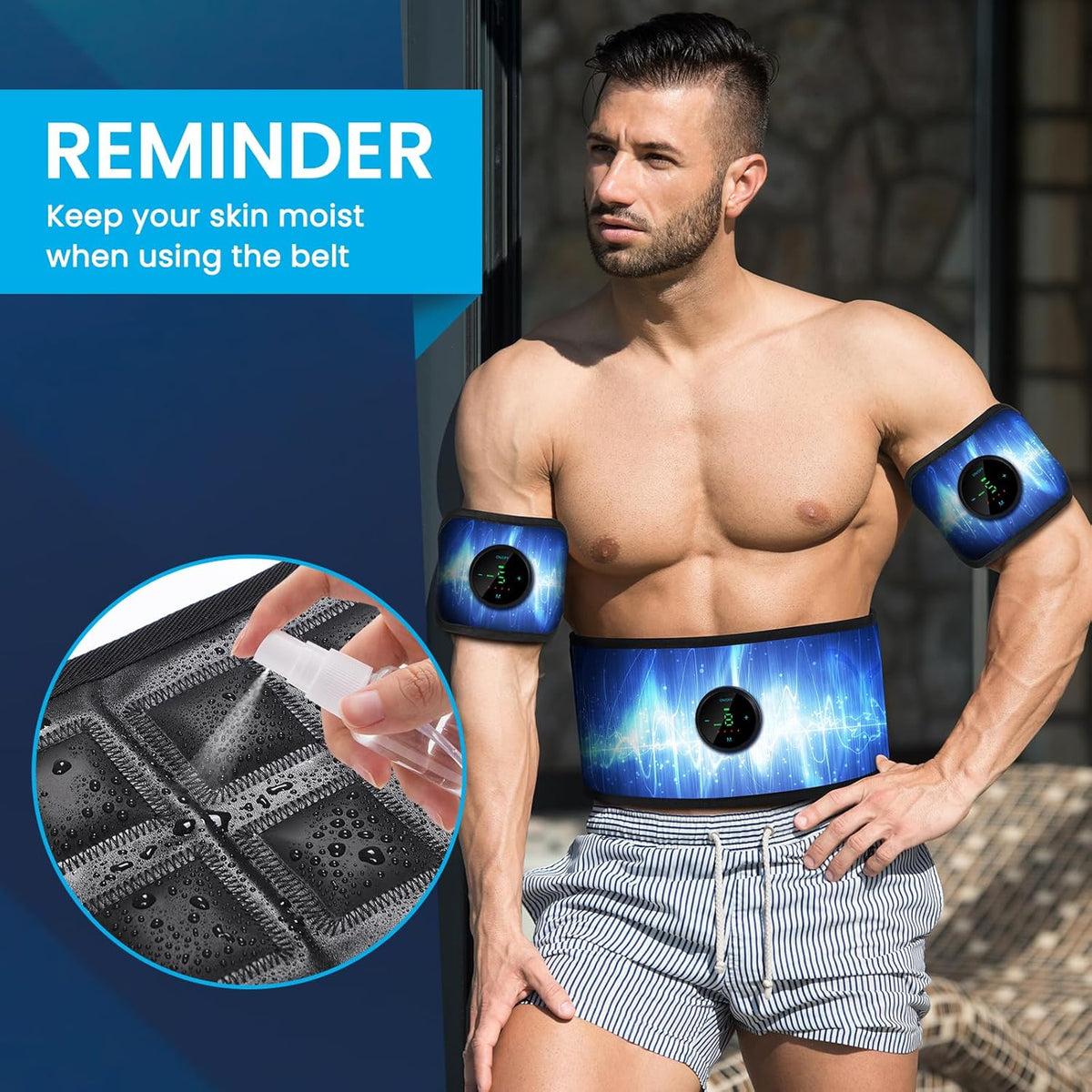 ABS Stimulator Muscle Toner T2380