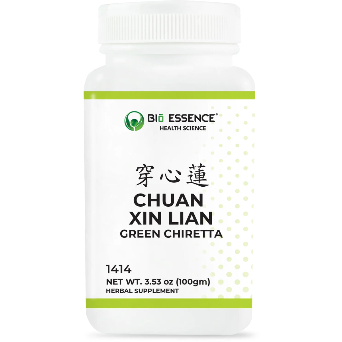 Green Chiretta 100 Capsules C222