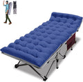 Folding Camping Cot with Cushion & Carry Bag O683794