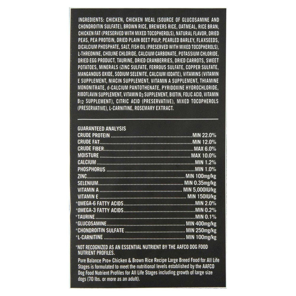 Chicken & Brown Rice Recipe Dry Dog Food Q78747