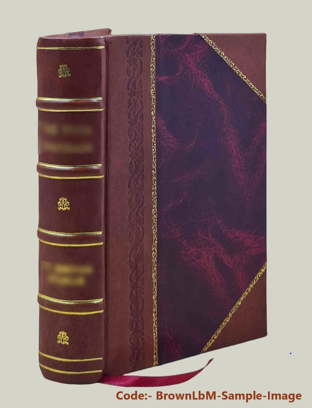 Leather Bound Book Q4391
