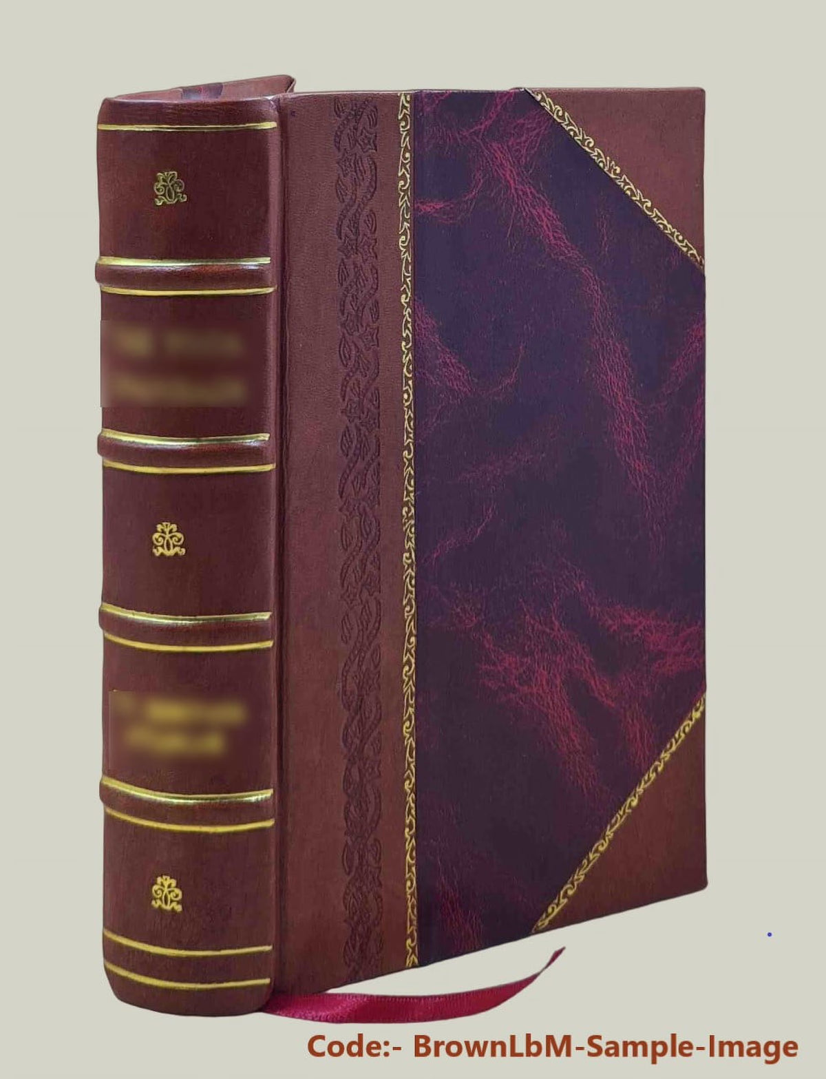 Leather Bound Book Q4391