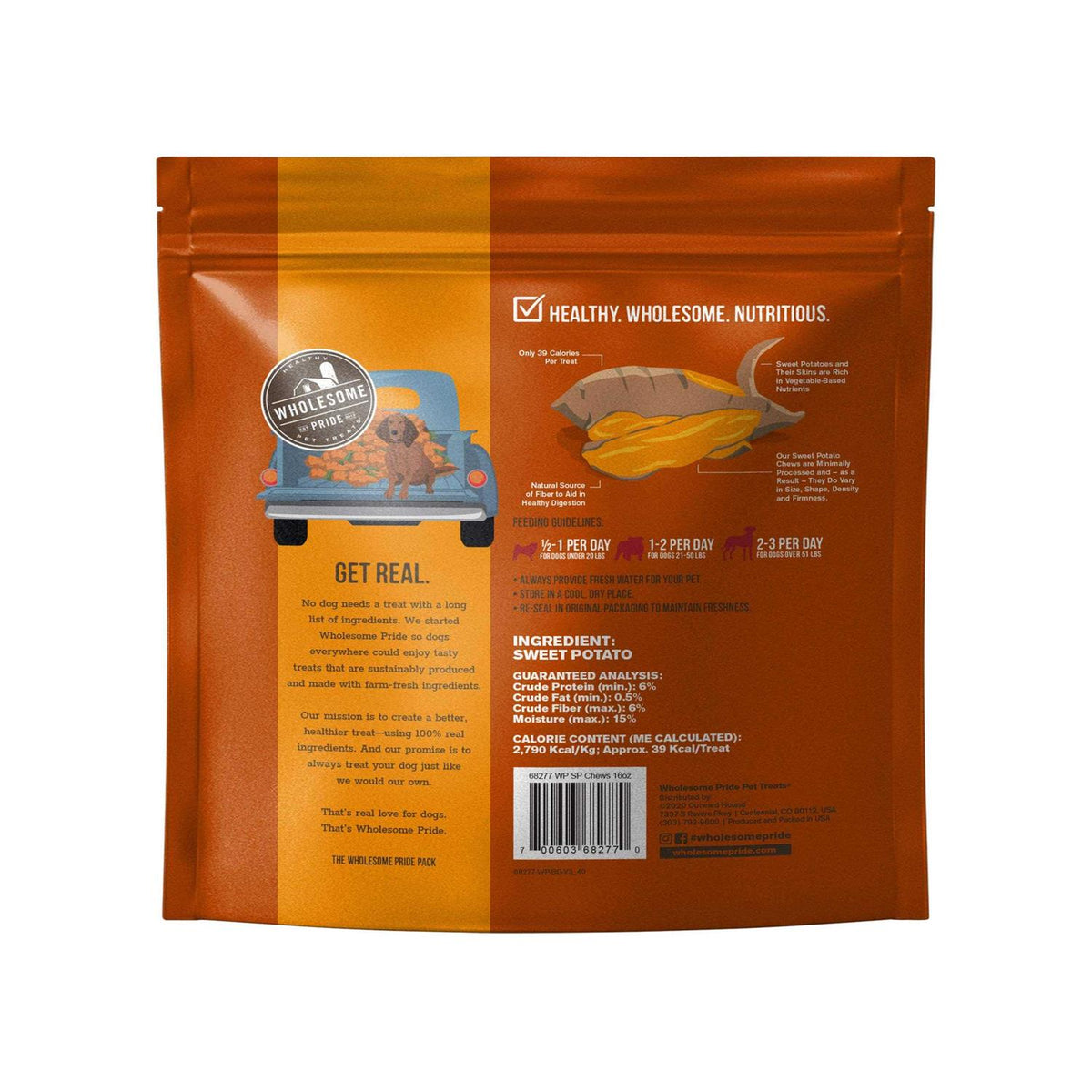 Sweet Potato Fries Dog Treats G37134