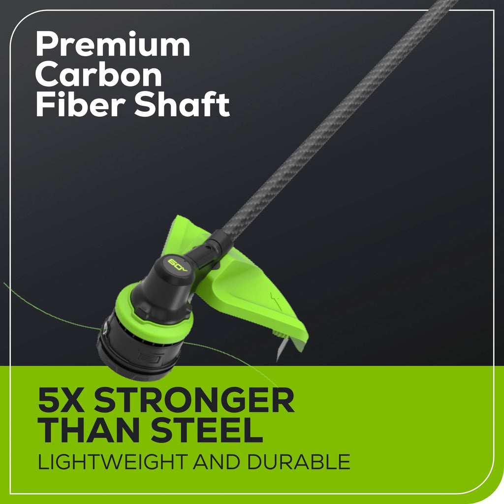 60V 16 Carbon Fiber Shaft String Trimmer with 2.5 Ah Battery Q84783