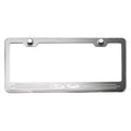 White Carbon Fiber Rear Tag Frame F7049