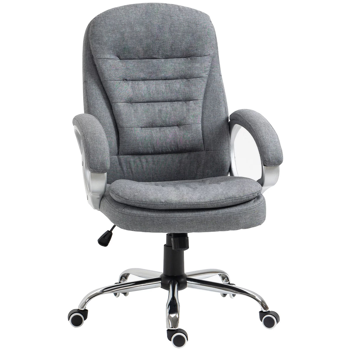 Grey Executive Chair with Adjustable Height V7604