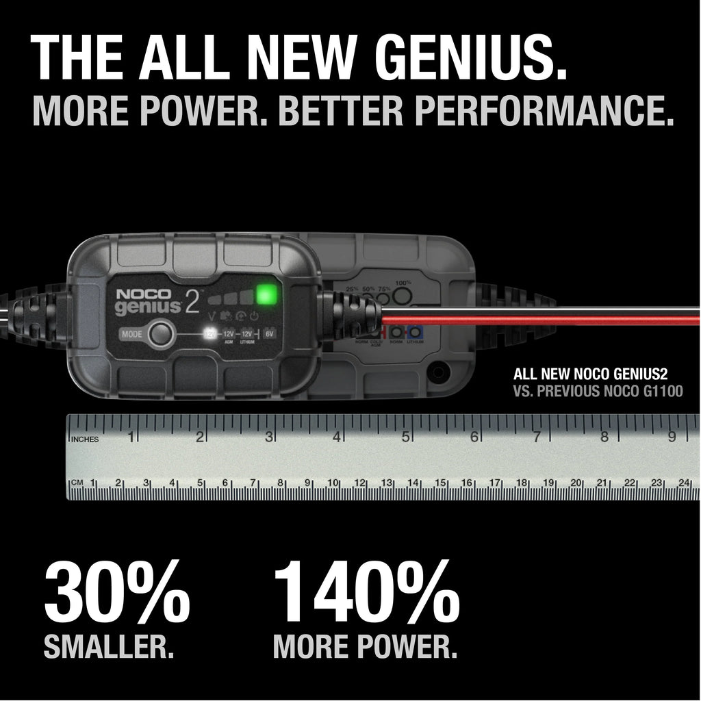 6V/12V 2A Smart Battery Charger and Maintainer B458