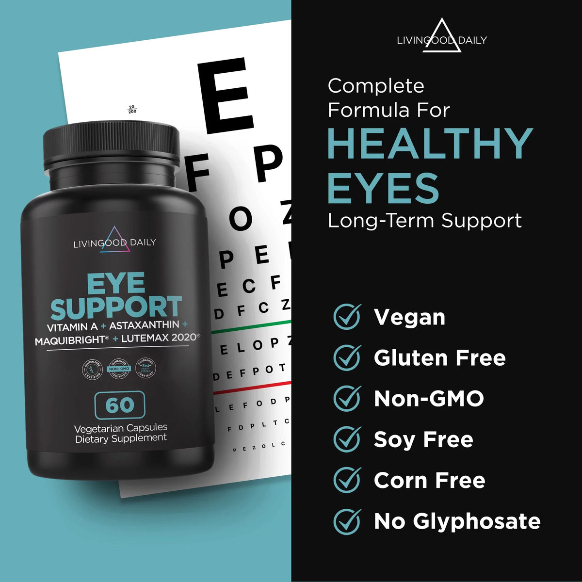 Eye Support 60 Capsules with Lutein & Zeaxanthin V16252