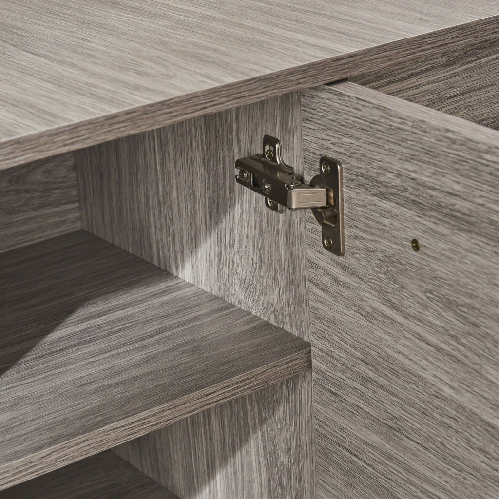 Grey Wood Cabinet J161