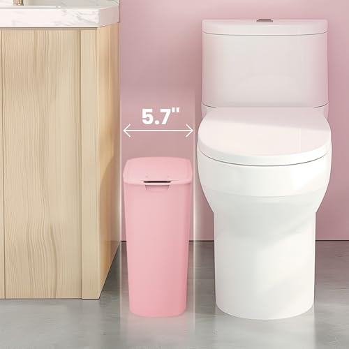 Automatic Motion Sensor 2.6 Gallon Touchless Trash Can White W408