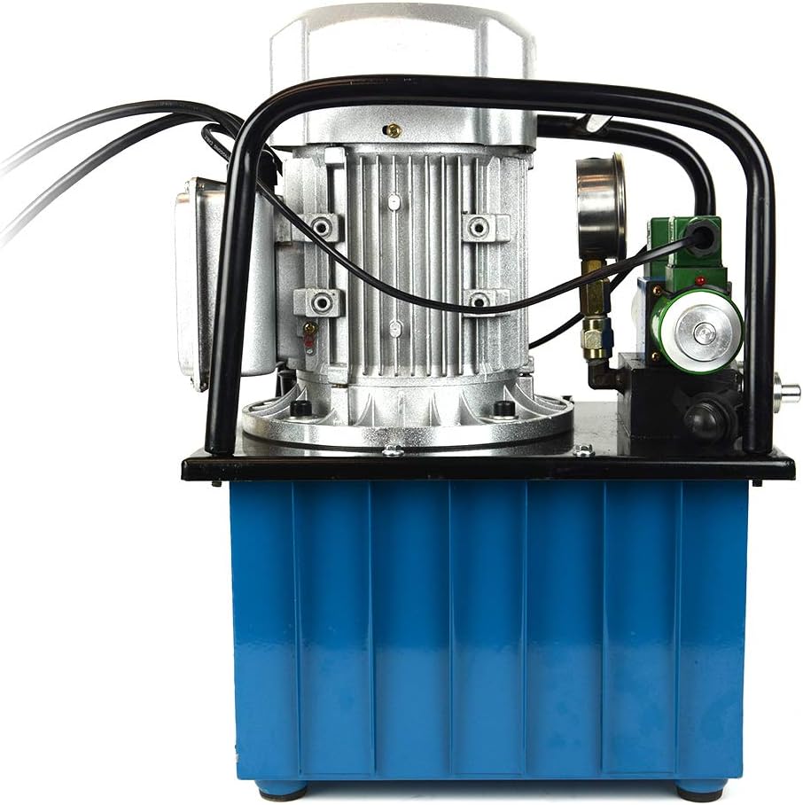 Electric Hydraulic Pump Power Pack Unit 2 Stage Double Acting 110v 10k psi 488 Cubic in Capacity S863224