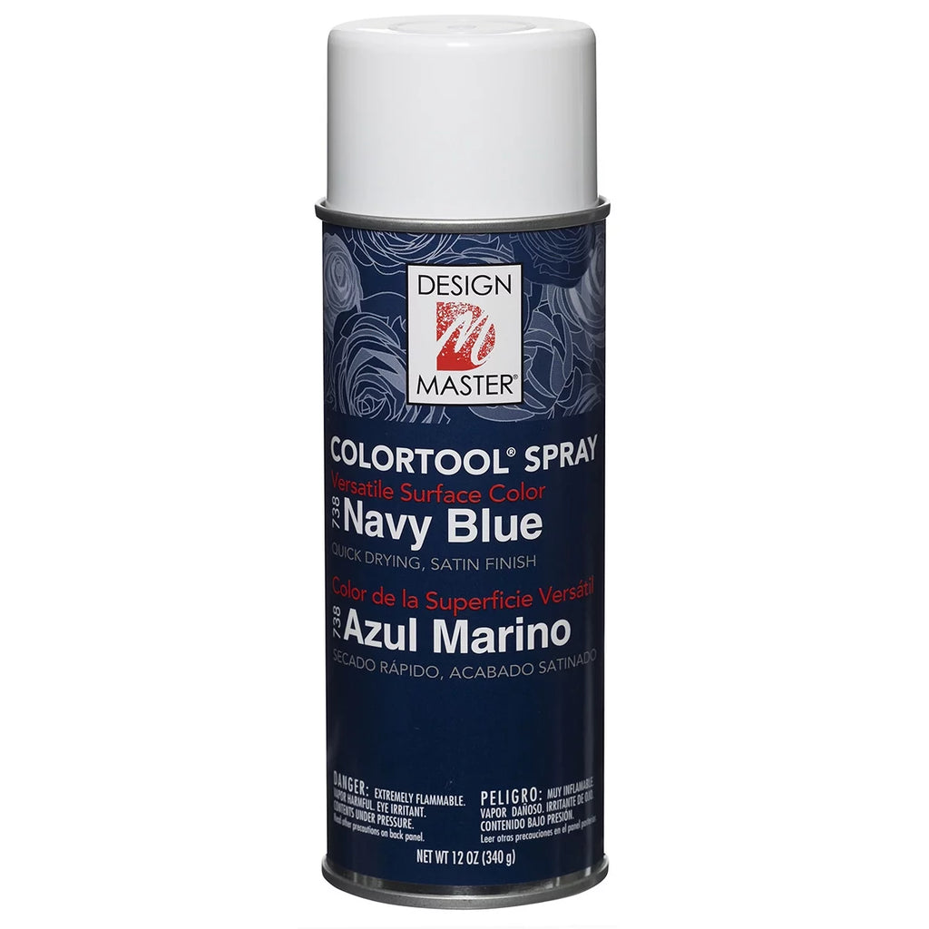 Matte Navy Blue Spray Paint, 12oz Z227611