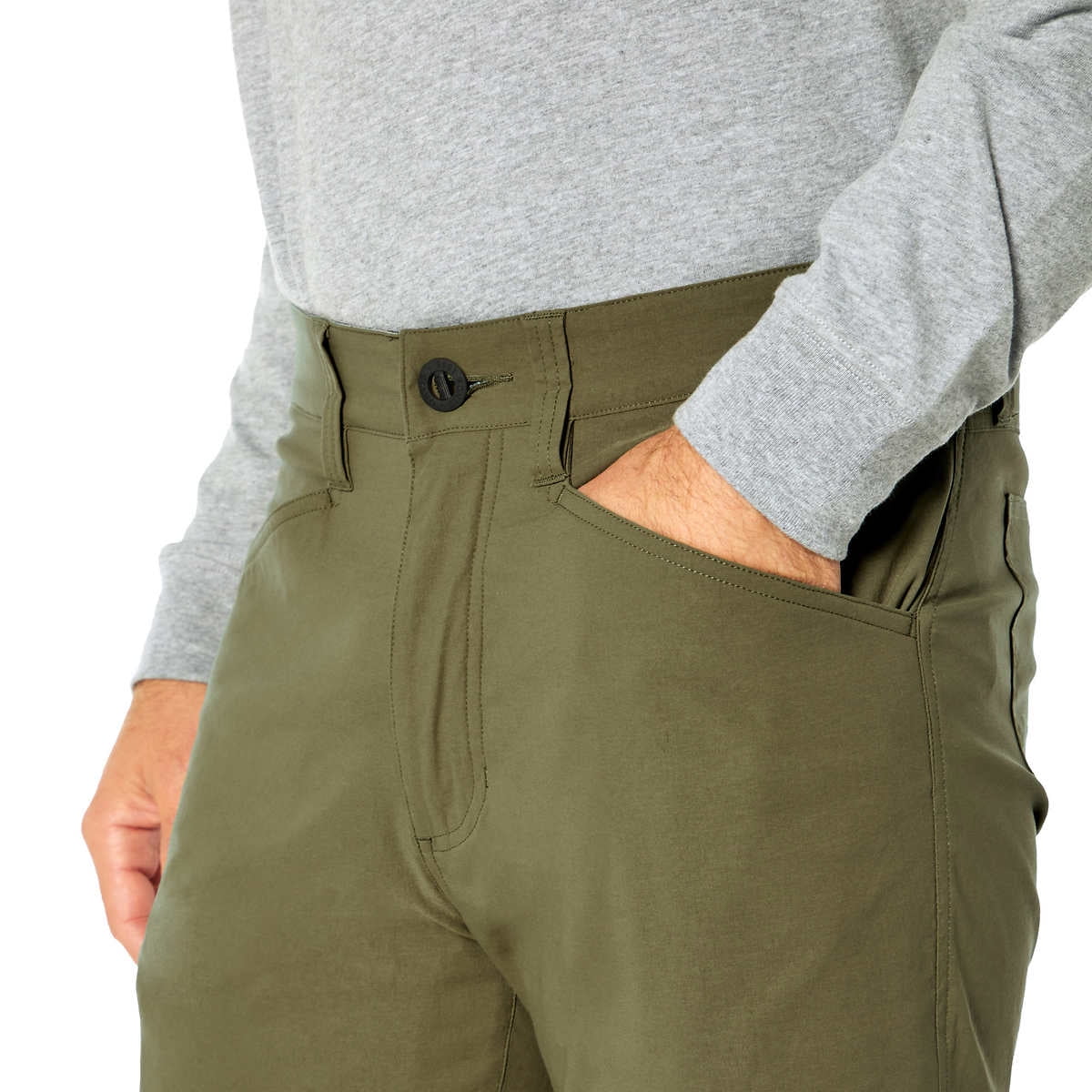 Lightweight 6 Pocket Tech Pant (Olive Night, 34x32) W471