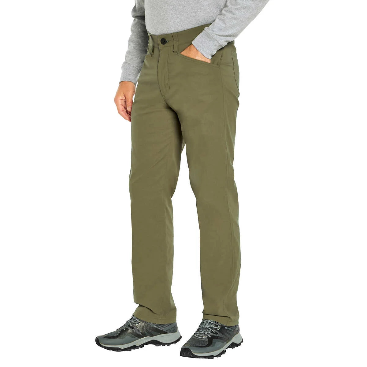 Lightweight 6 Pocket Tech Pant (Olive Night, 34x32) W471