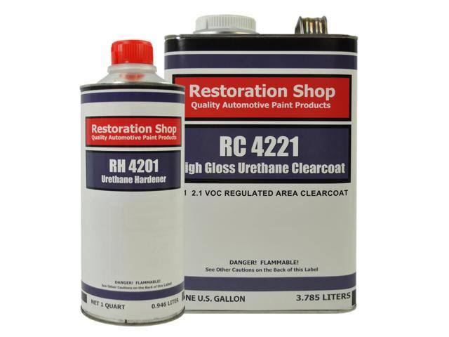 Fire Red Pearl Gallon Urethane Basecoat Clearcoat Car Paint Kit Z6967