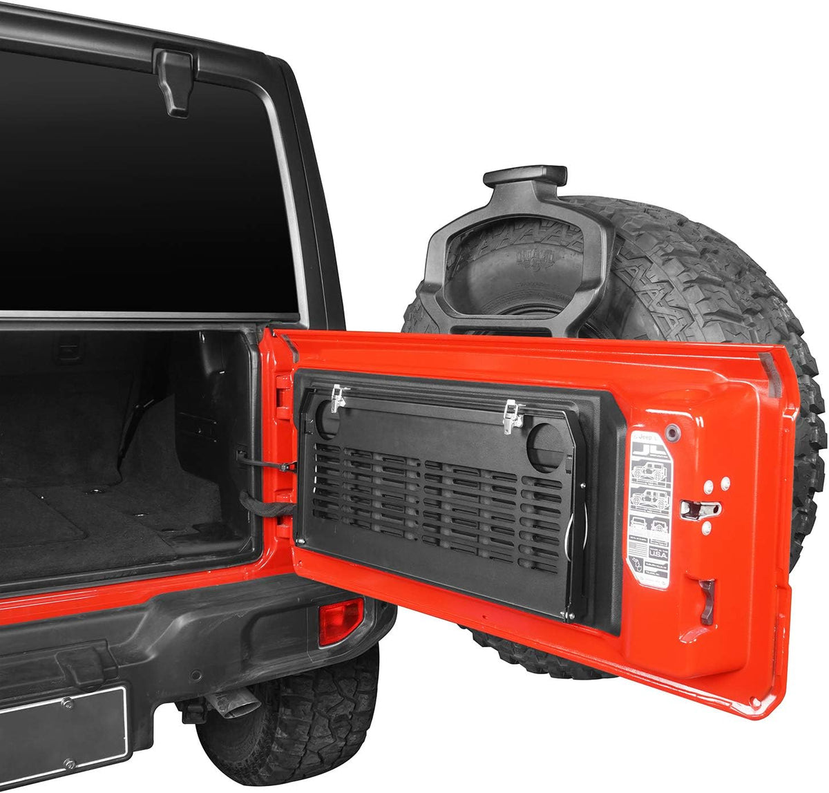 Foldable Tailgate Table Cargo Shelf M9077