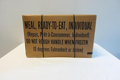 4 Pack US MRE Meals Ready to Eat with Heater Packs B89804