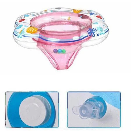 Inflatable Pool Float Ring for Infant Toddler PVC Seat J9772