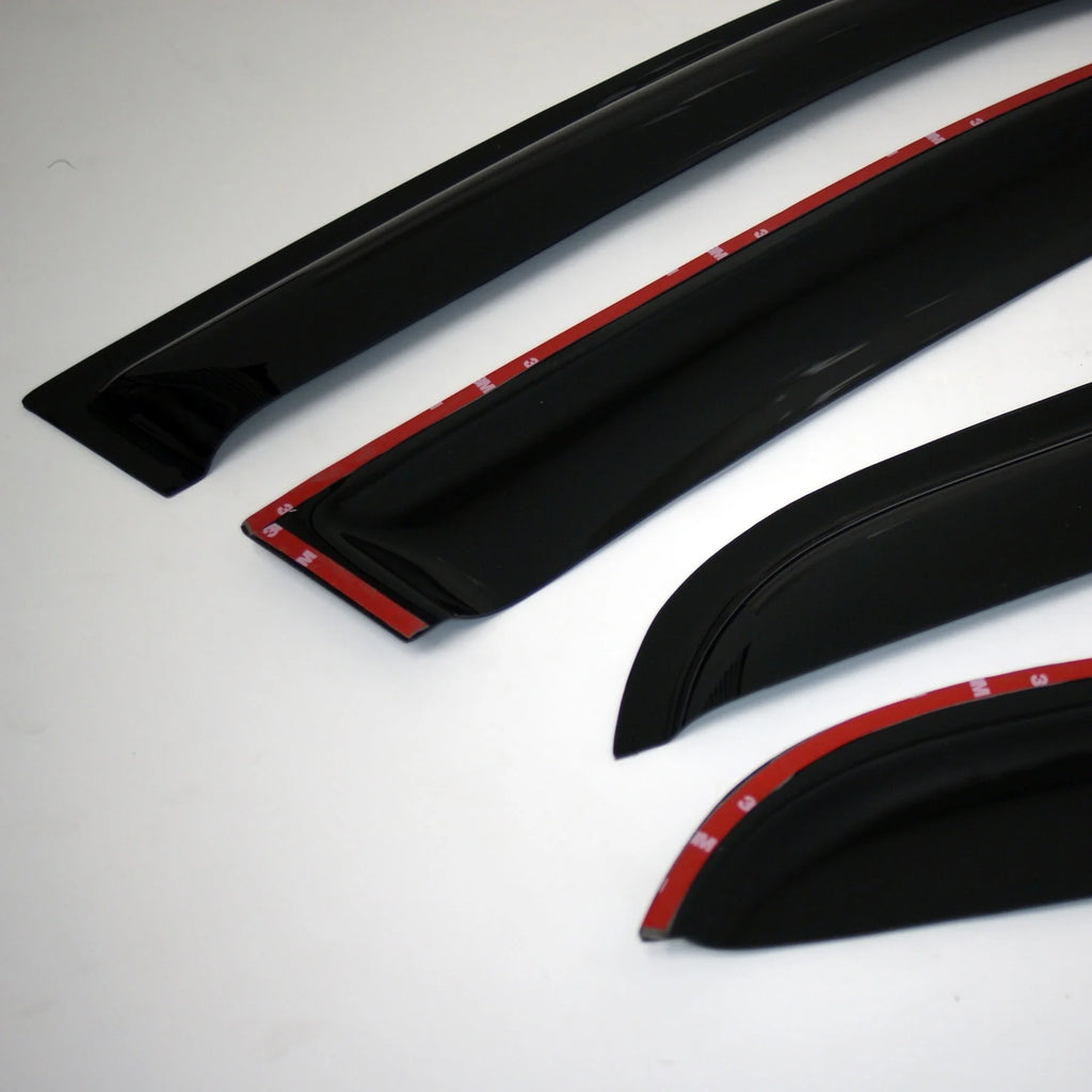 Smoke Tinted 4 Pcs Window Visor Deflector C536