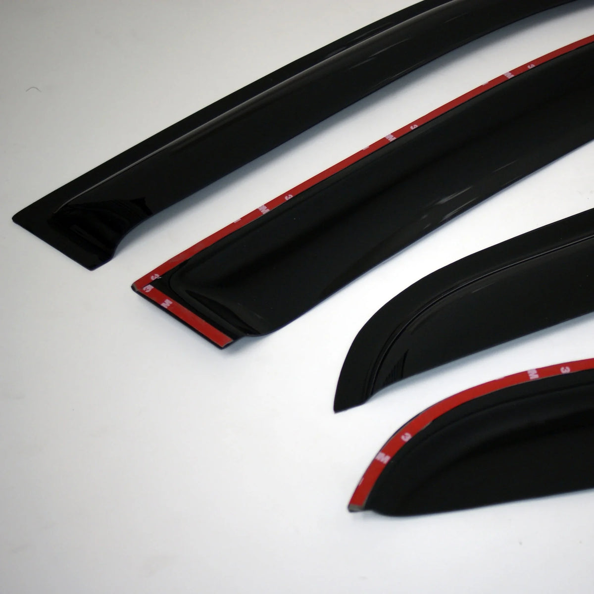 Smoke Tinted 4 Pcs Window Visor Deflector C536