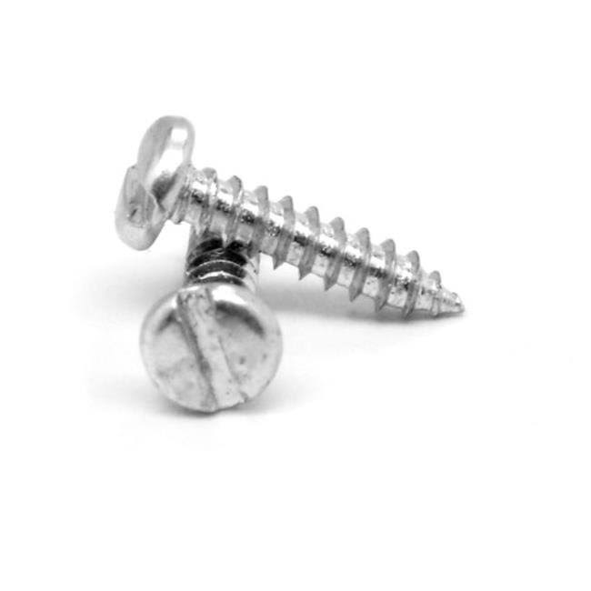 18-8 Stainless Steel Slotted Pan Head Sheet Metal Screw Q351