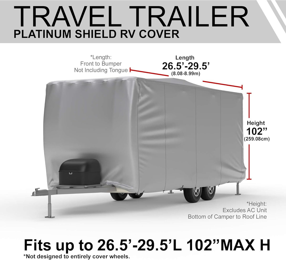 RV Cover with Fleece Lining M2564