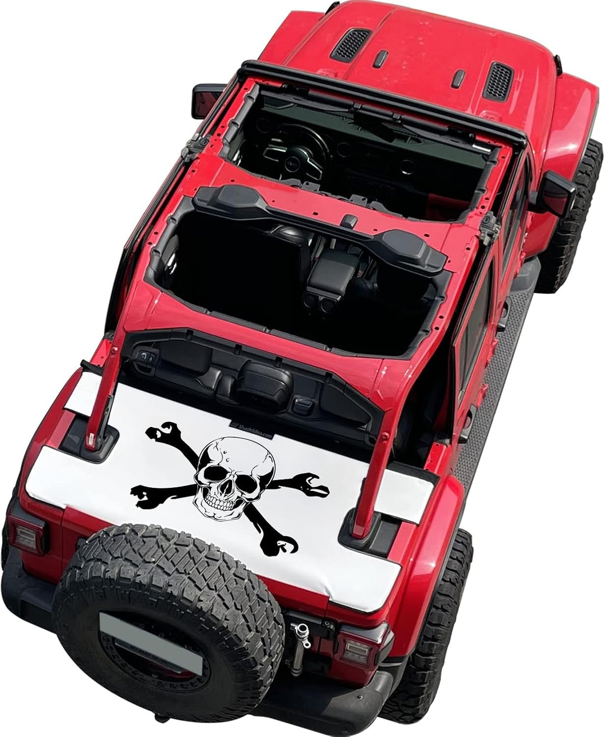 Black Vinyl Tonneau Cover X12762