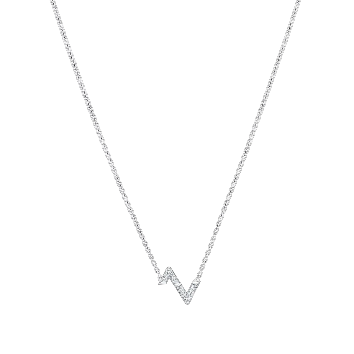 White Gold and Diamond Pendant M961
