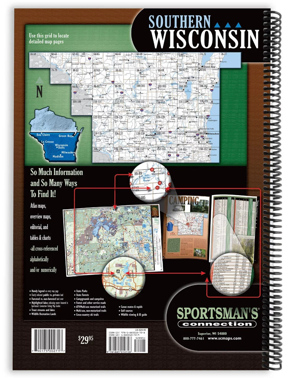 Wisconsin All Outdoors Atlas and Field Guide V812148