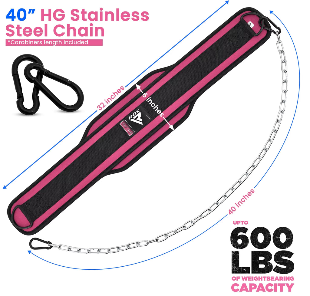 Dipping Belt with Adjustable Steel Chain V975