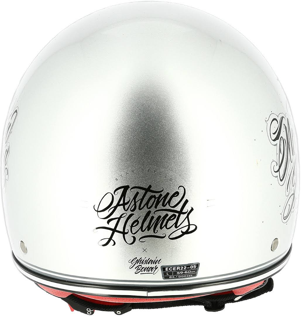 Silver M Jet Helmet B21099