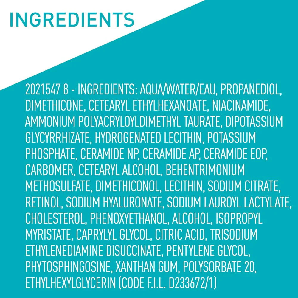 Retinol Niacinamide Face Serum 1 fl oz U277