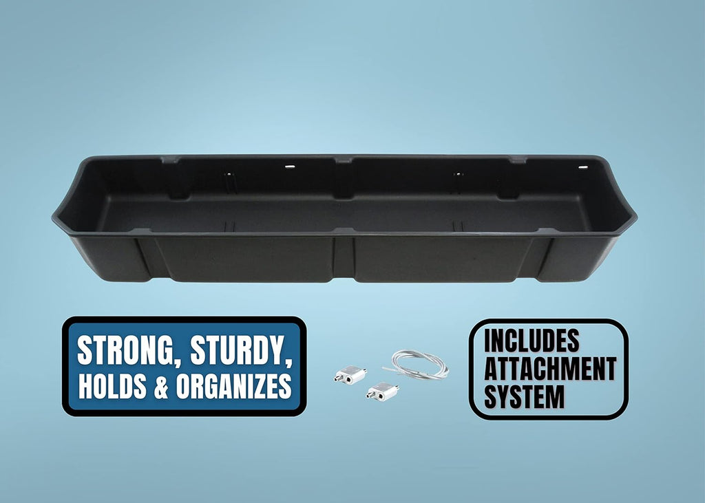 Under Seat Storage Box for Ford F-150 SuperCrew and SuperDuty Crew Cab K2388