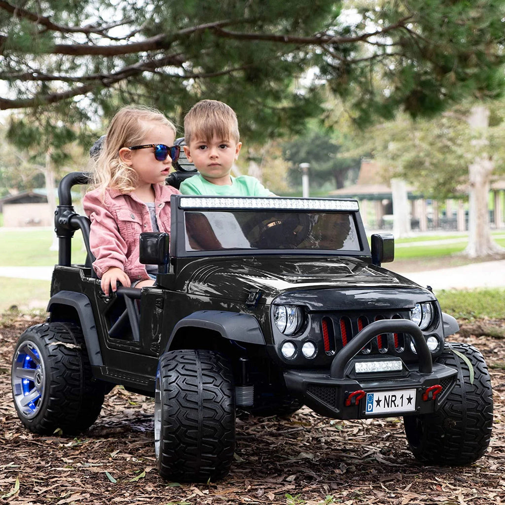 12V Two Seater Ride On Electric Car with Swappable Battery R605