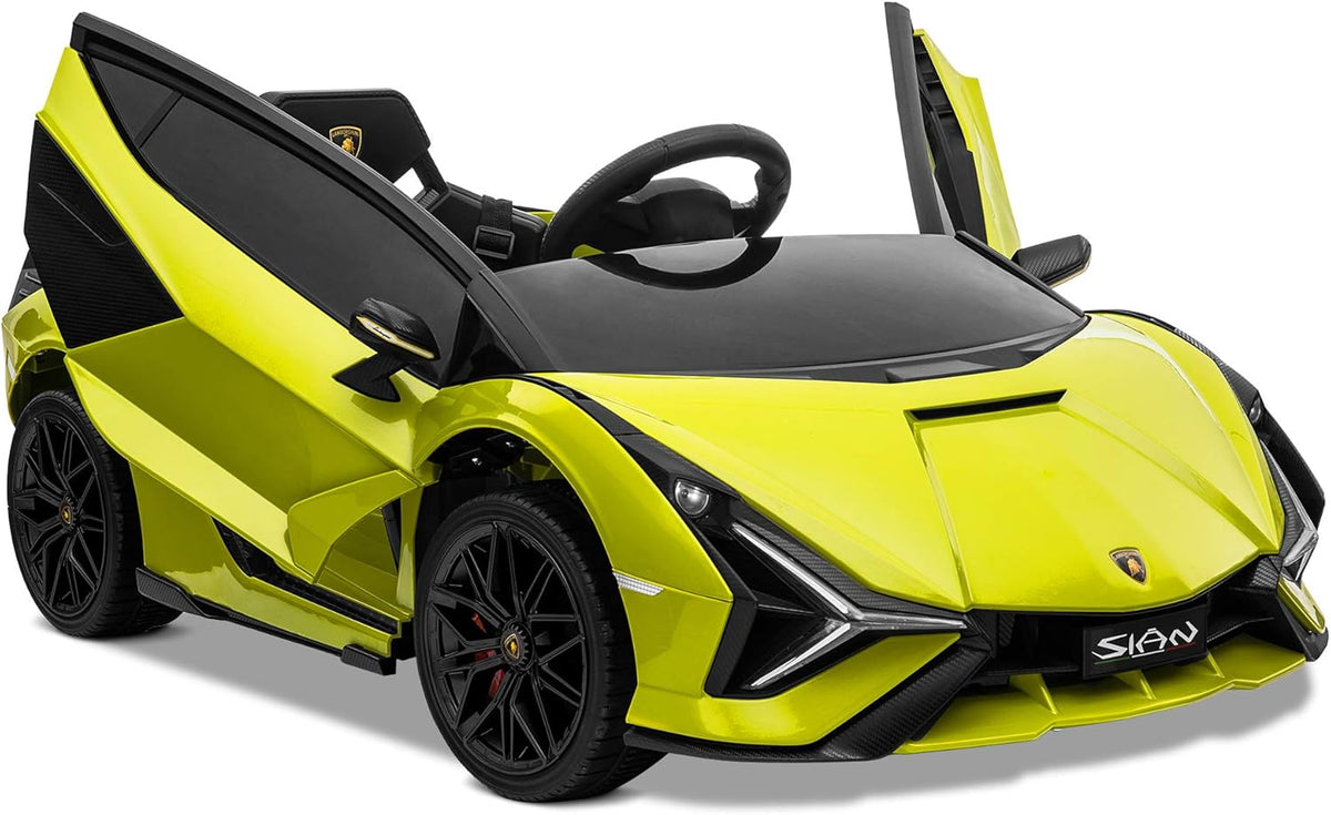 Green 12V Electric Ride On Motorized Toy Car R1468