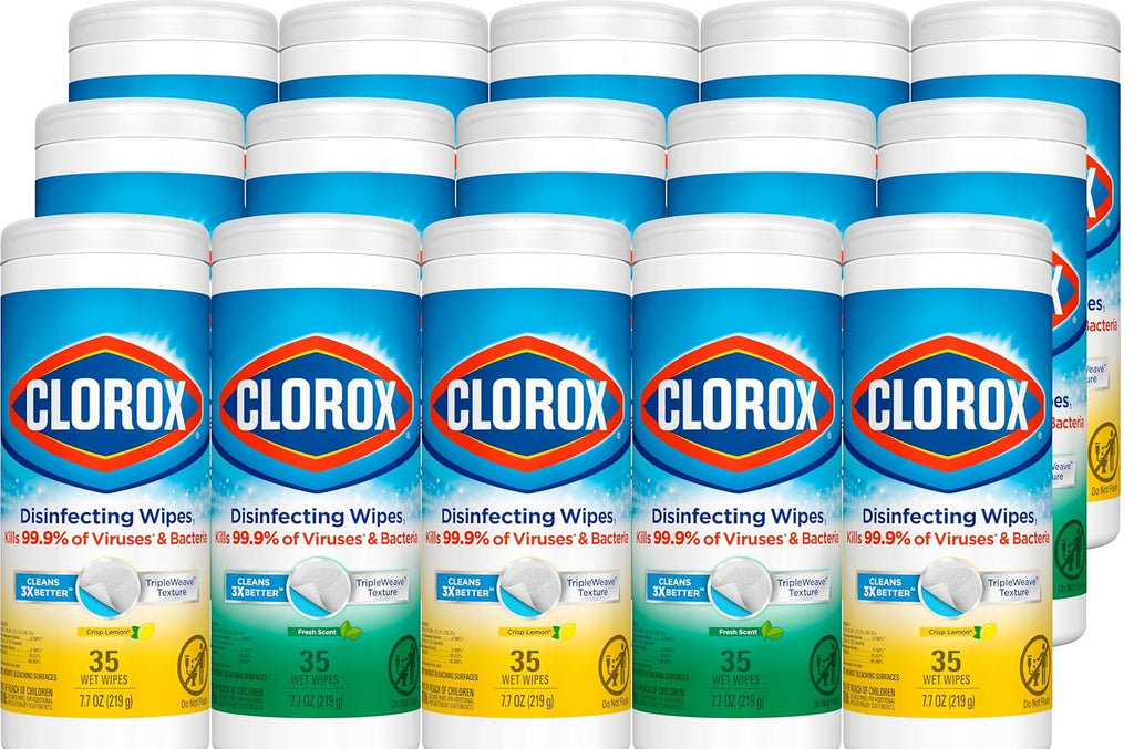 Disinfecting Wipes, 35 Count, Pack of 15 A51991