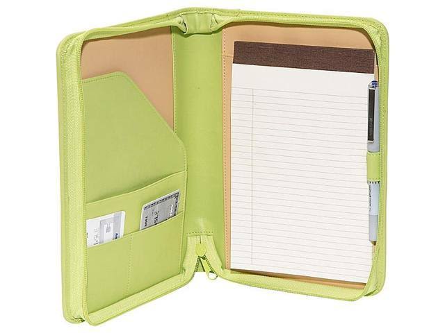 Black Zip Around Writing Padfolio B4087