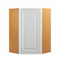 White 30 inch Wide x 27 inch Tall 1 Door Wall Cabinet V3114
