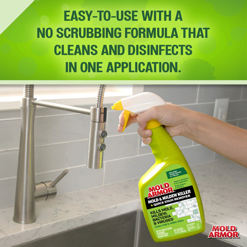 Mold and Mildew Killer + Quick Stain Remover, 32 oz. B257853