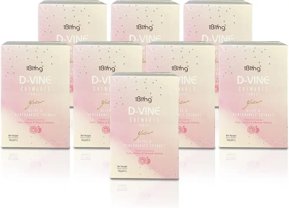 Pomegranate Olive Extract Collagen Tripeptide 60's x 8 Bottles Q7403
