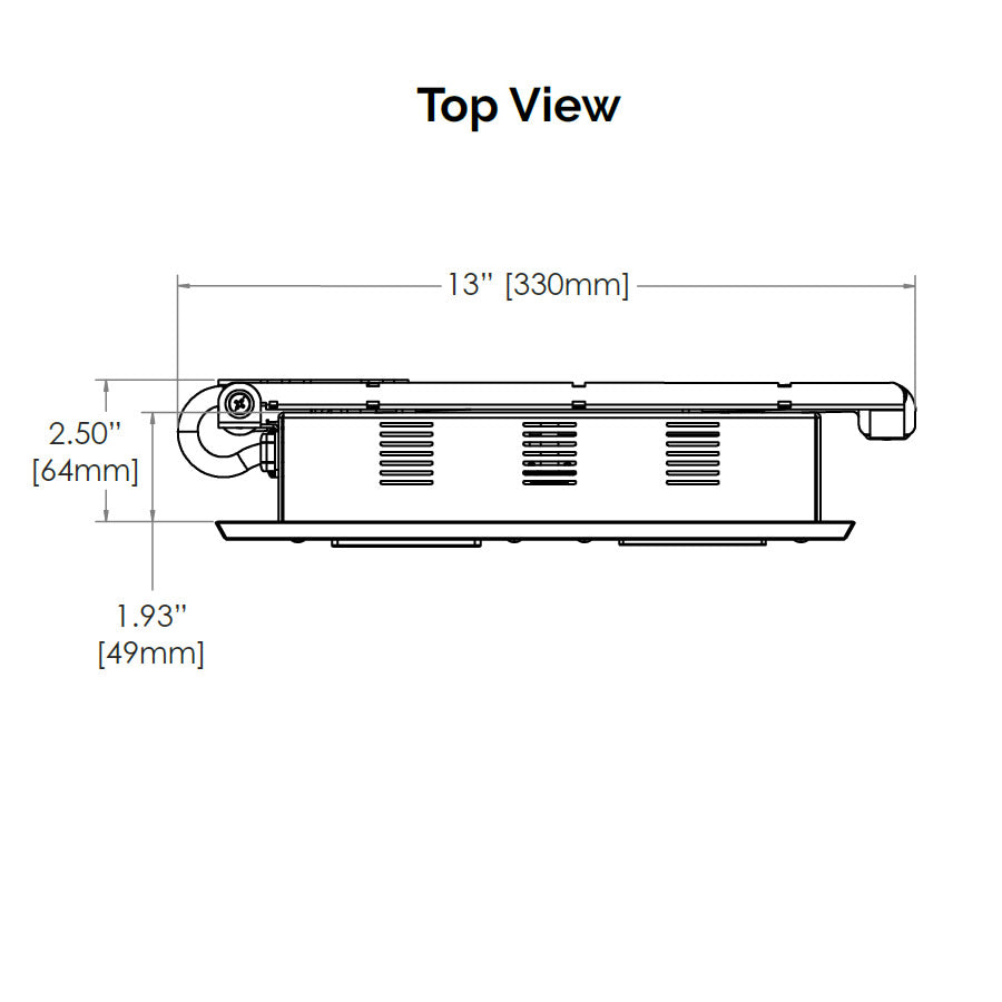 White In-Drawer Outlet with AC Outlets and USB Ports K53654