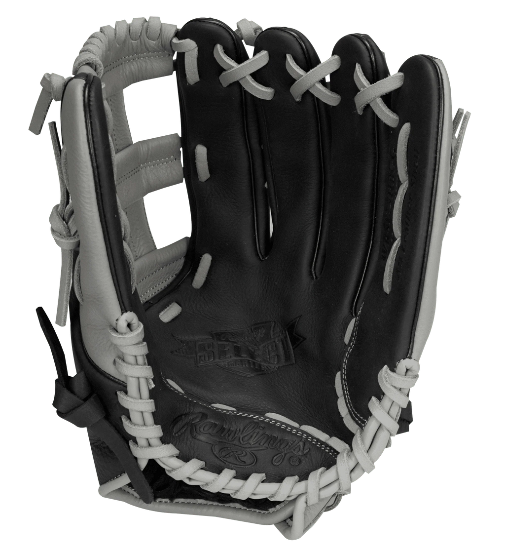 12.5 In. Black and Gray Baseball Gloves and Mitts M551