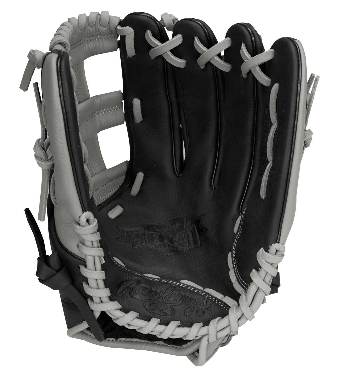 12.5 In. Black and Gray Baseball Gloves and Mitts M551